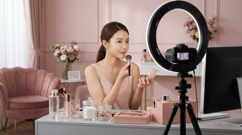 糖心vlog美妆视频